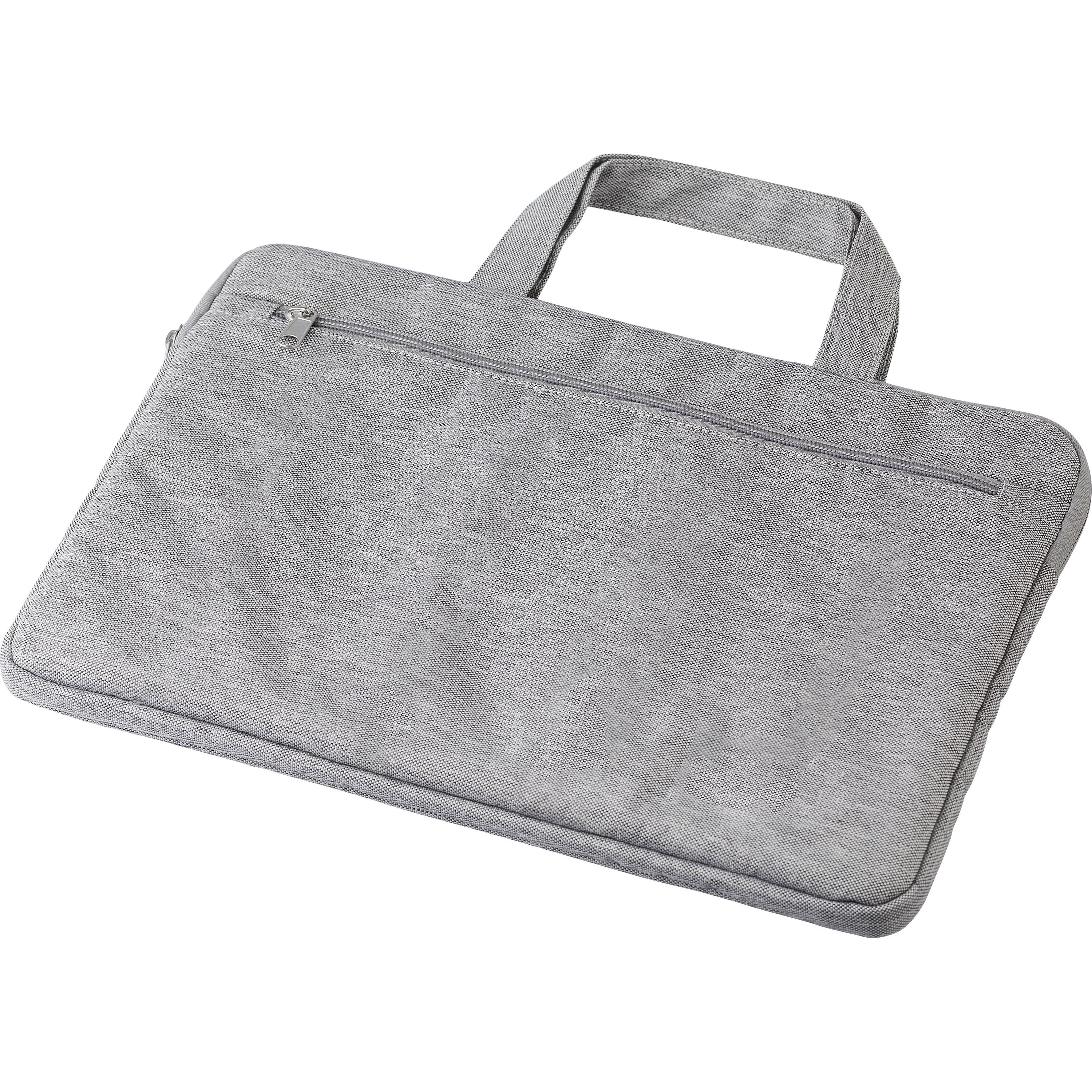 rPET-Laptop-Tasche Ibrahim - grau-111
