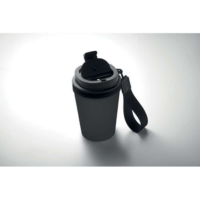 Einwandiger Becher 300 ml ISFORDEN TUMBLER - schwarz-360