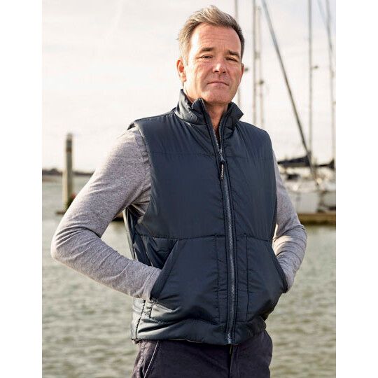 Fleeced Lined Bodywarmer - black-806
