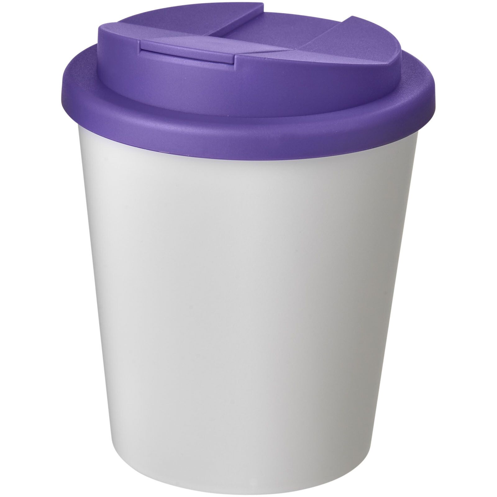 Americano Espresso 250 ml Isolierbecher mit auslaufsicherem Schraubverschluss - weiss -  lila-672