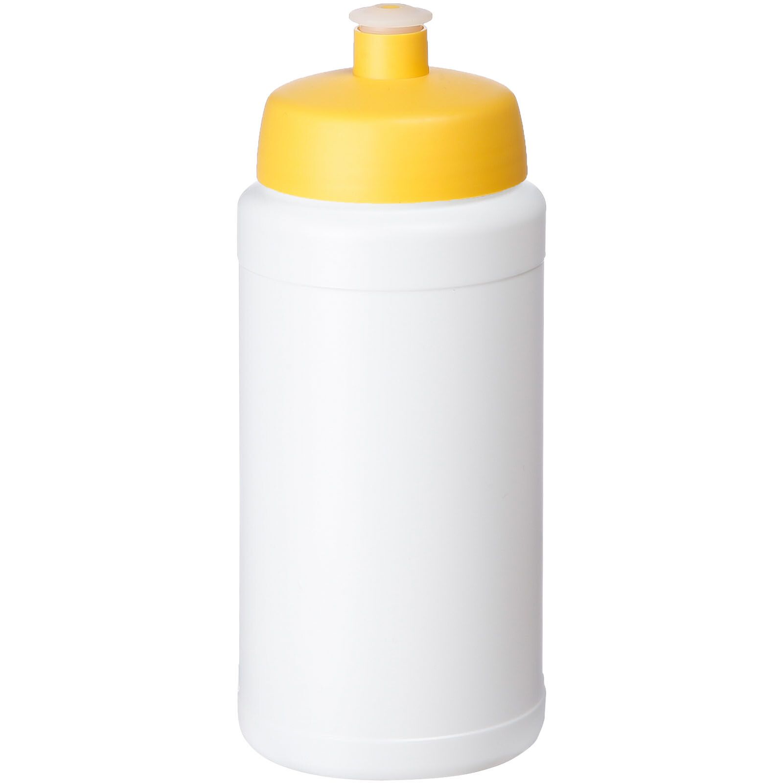 Baseline Plus 500 ml Flasche mit Sportdeckel - weiss -  gelb-455