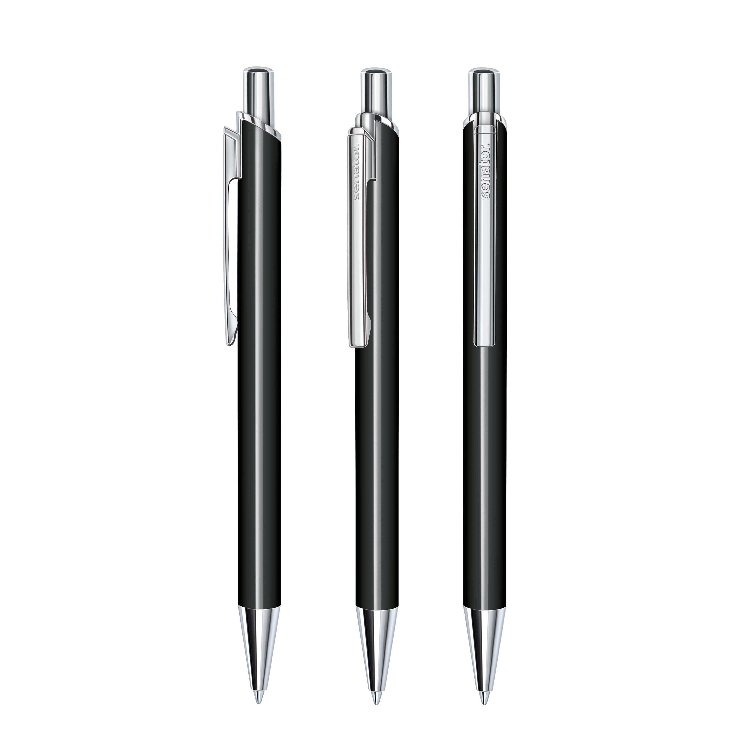 Arvent Glossy Kugelschreiber - schwarz-559