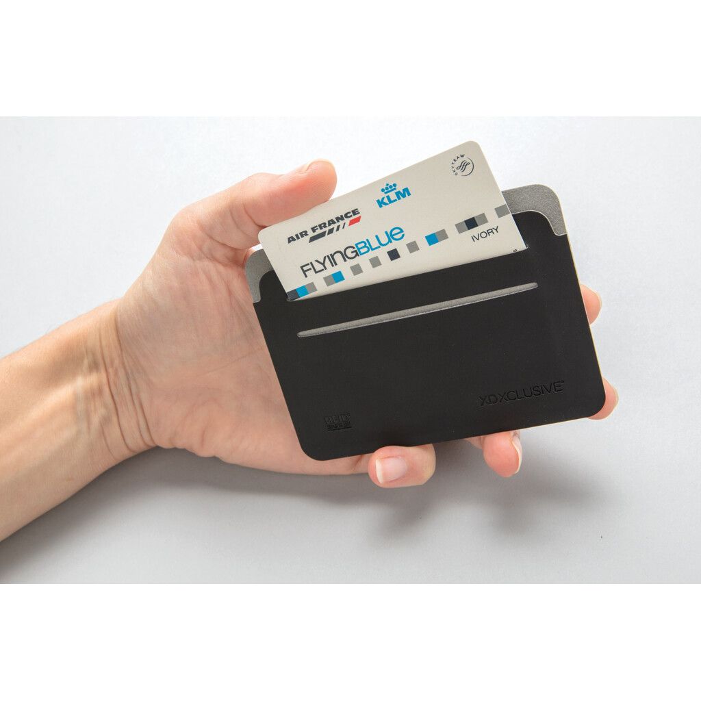 Quebec RFID Kartenhalter - schwarz-483