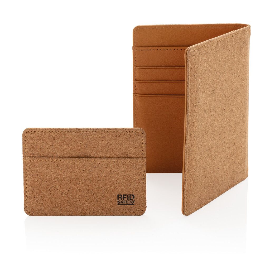 Kork RFID Slim-Wallet - braun-917