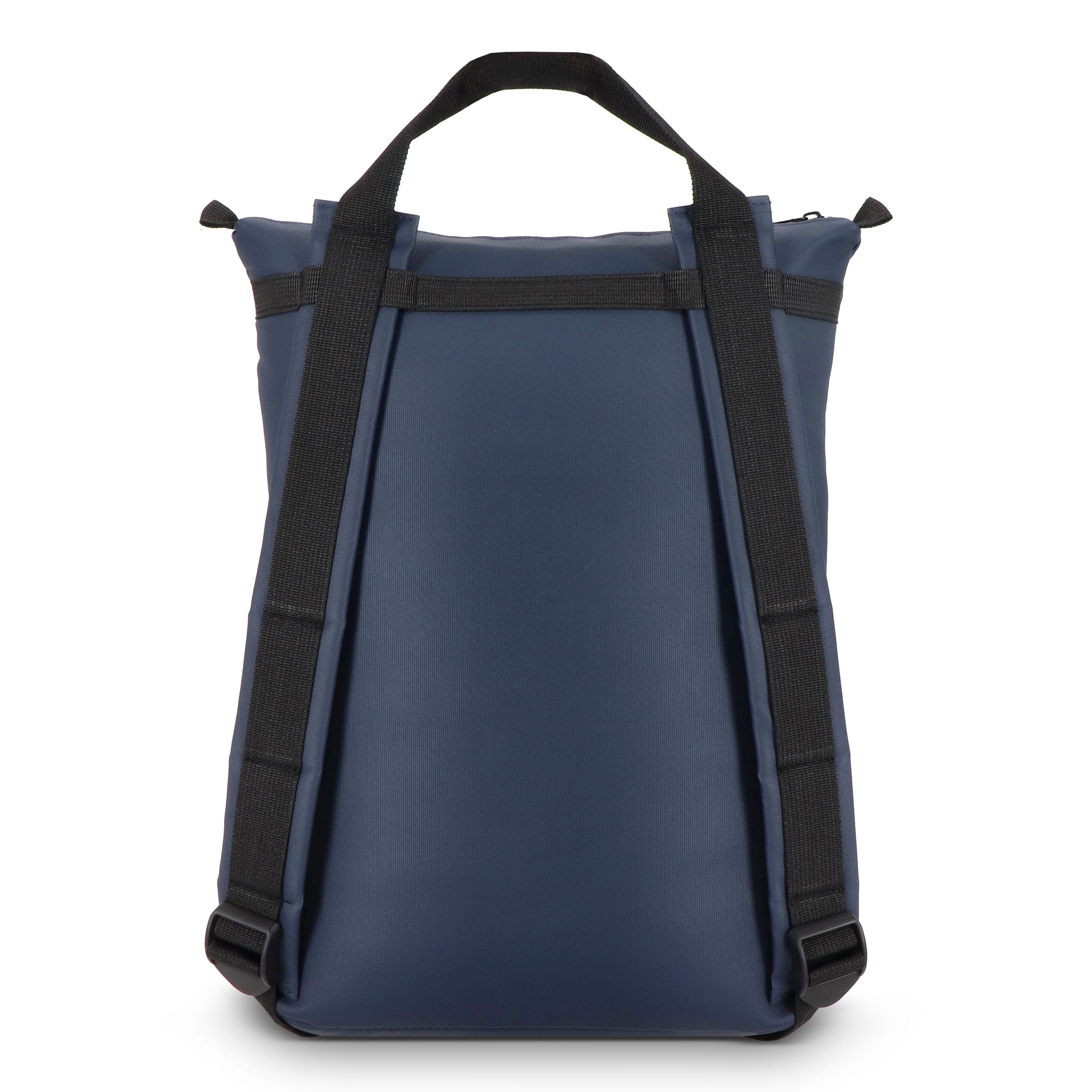 rPET 600D Navi Laptop-Rucksack 36 x 40 x 10 cm - dunkelblau-211