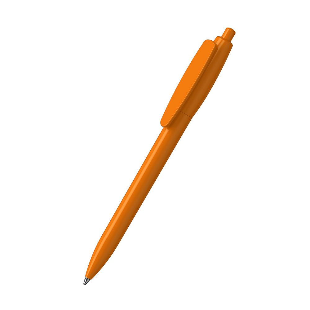 Druckkugelschreiber Klix high gloss - hellorange-888