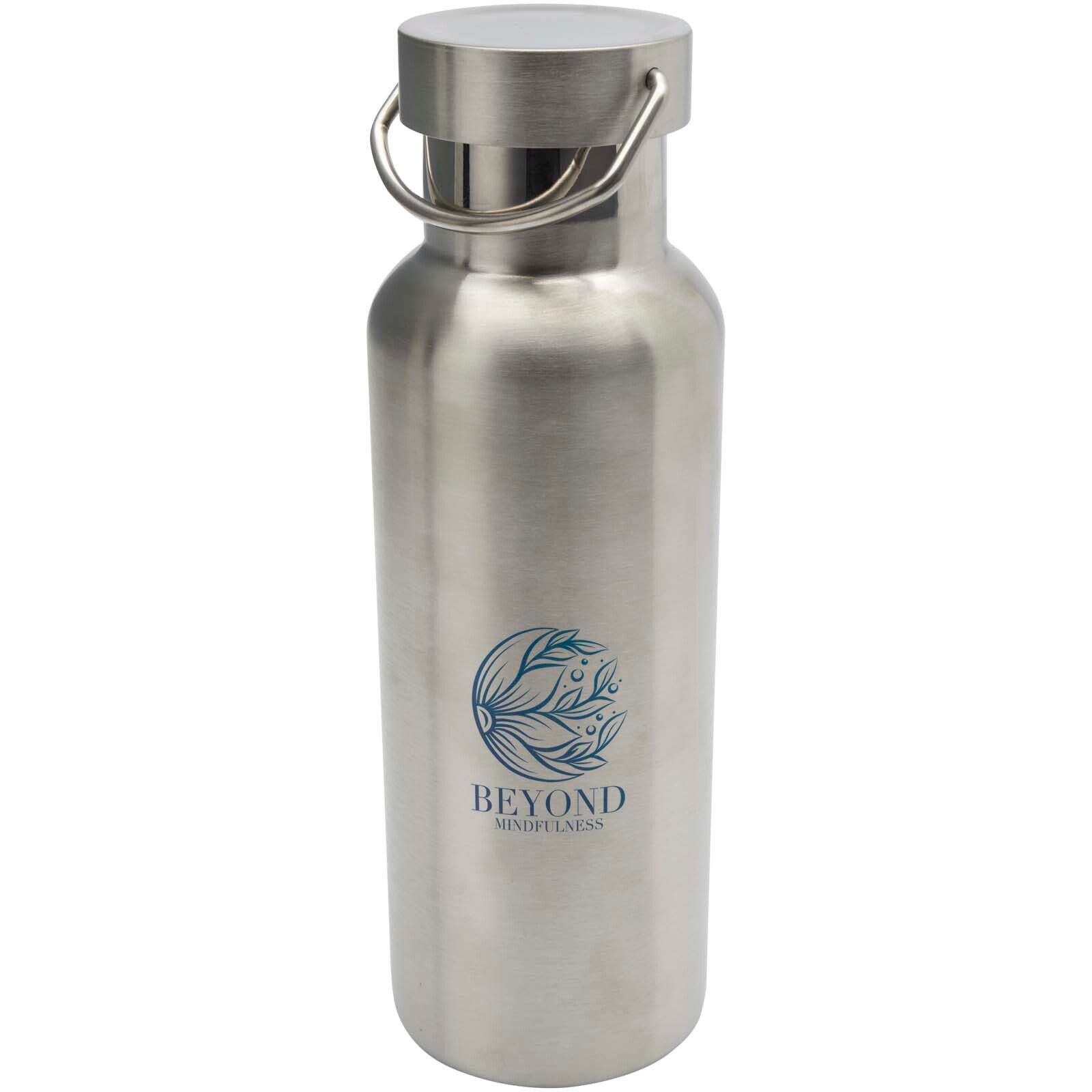 Thor 500 ml RCS-zertifizierte Trinkflasche aus Edelstahl - silber-77