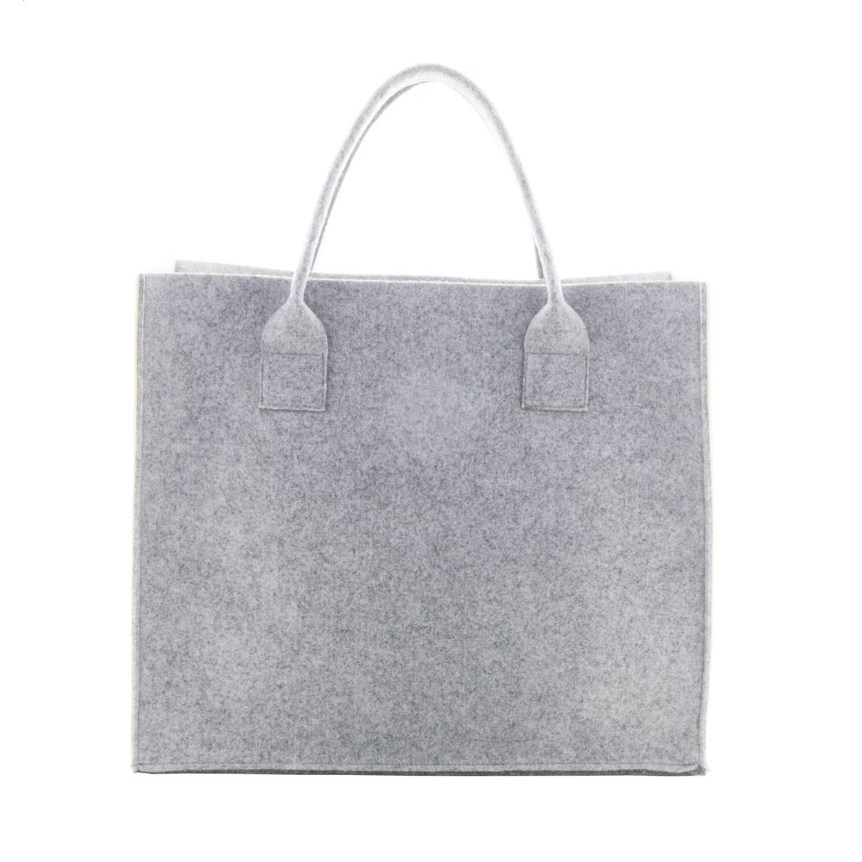 Individuelle Einkaufstasche CreaFelt Shop B - grau-720