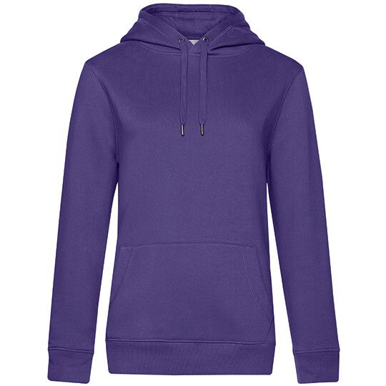 QUEEN Hooded Sweat_° für Damen - radiant purple - XL-330