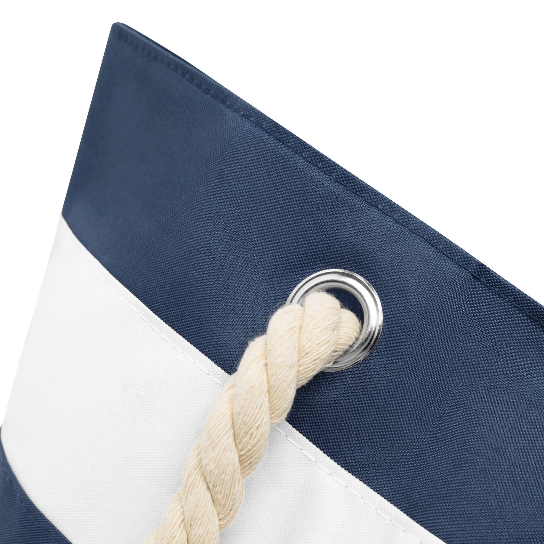 Strandtasche SYLT - blau - weiß-475