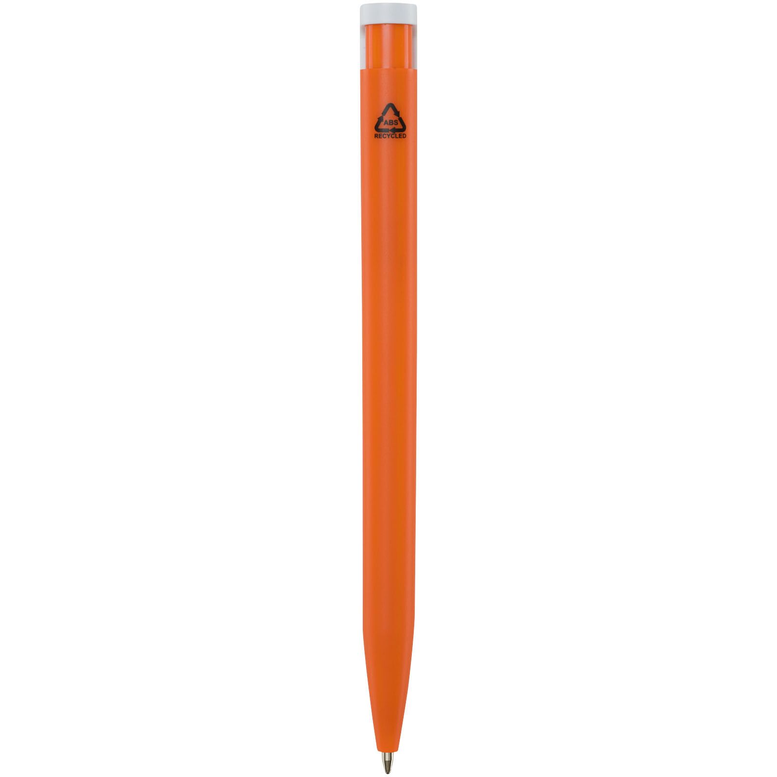 Unix Kugelschreiber aus recyceltem Kunststoff (blaue Mine) - orange-74