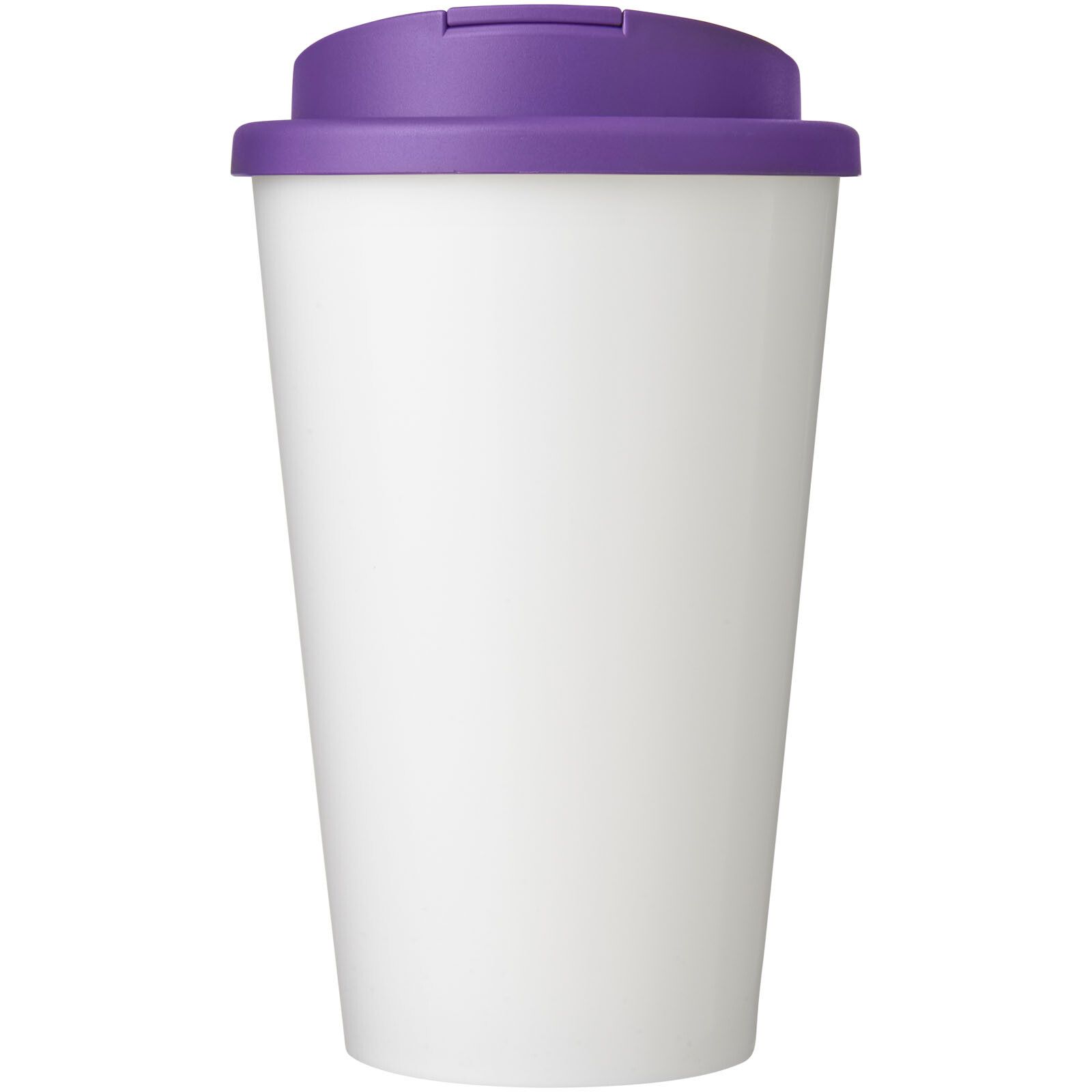 Brite-Americano 350 ml Isolierbecher mit auslaufsicherem Schraubverschluss - weiss -  lila-327