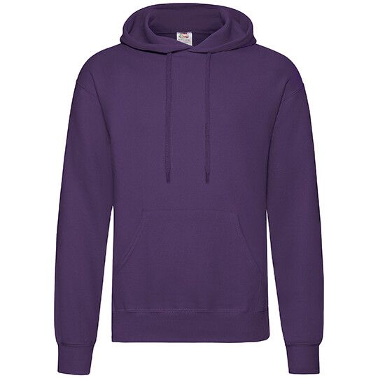 Classic Hooded Sweat - purple-333