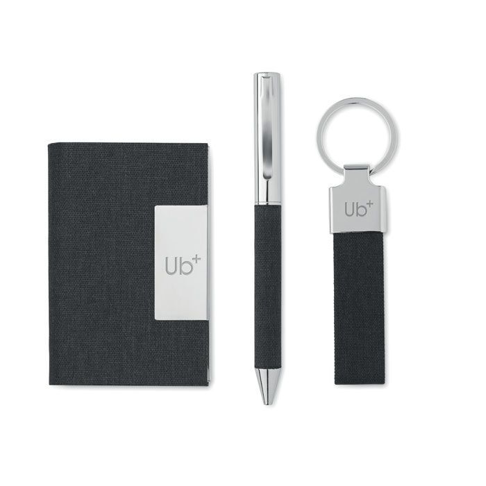 Geschenkset 3-teilig SCRIBI 3 - schwarz-171