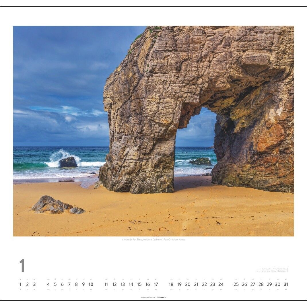 Bretagne - Landschaft & Natur Kalender-60