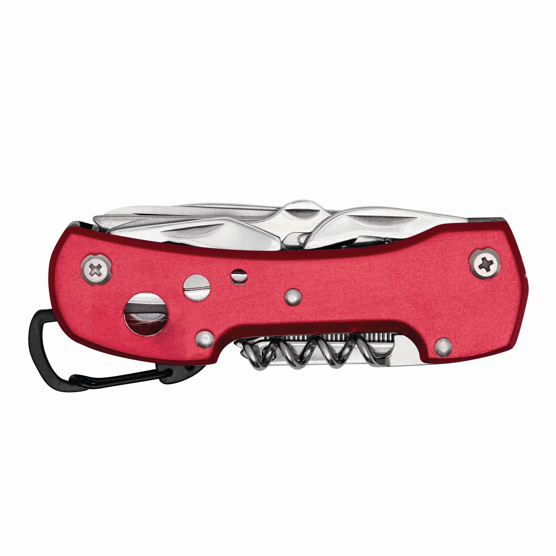 Taschenmesser STRONG HELPER, 12-teilig - rot-728
