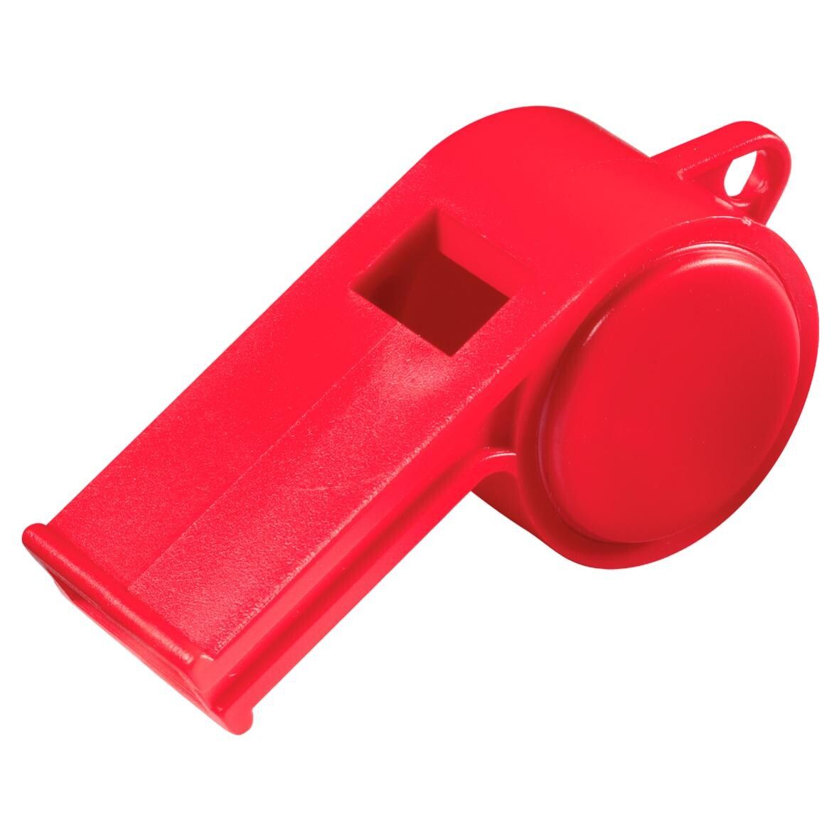Trillerpfeife Sport, ohne Kordel, uni-colour - standard-rot-691