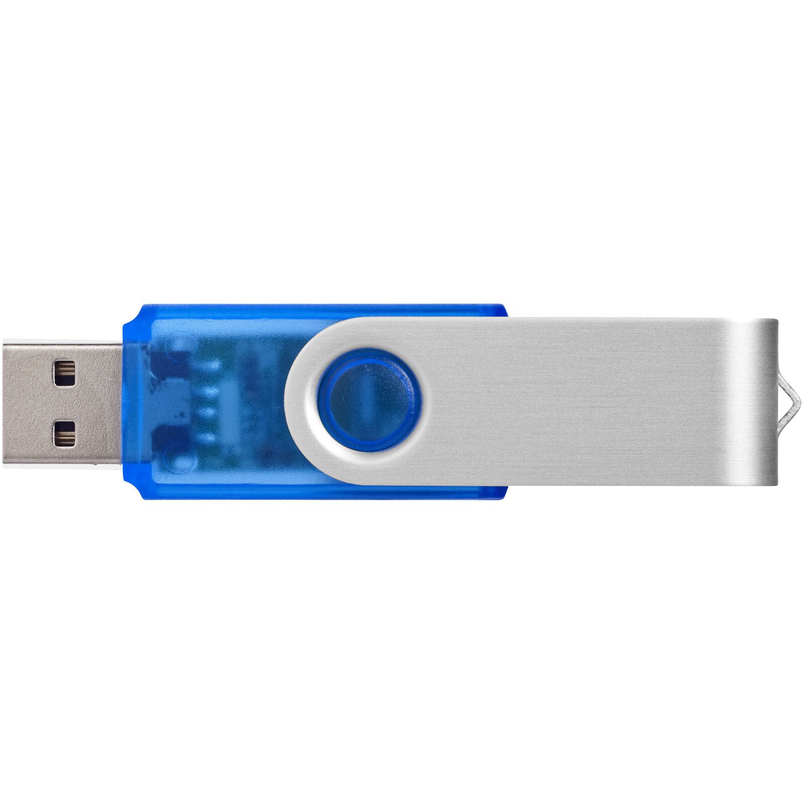 Twister Transculent USB-Stick - blau - 8 GB-162