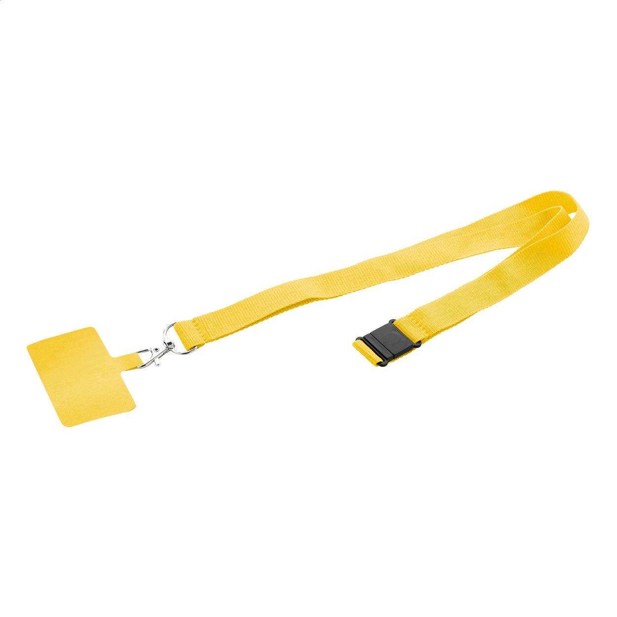 Revent Call RPET-Handyhalter-Lanyard - gelb-437
