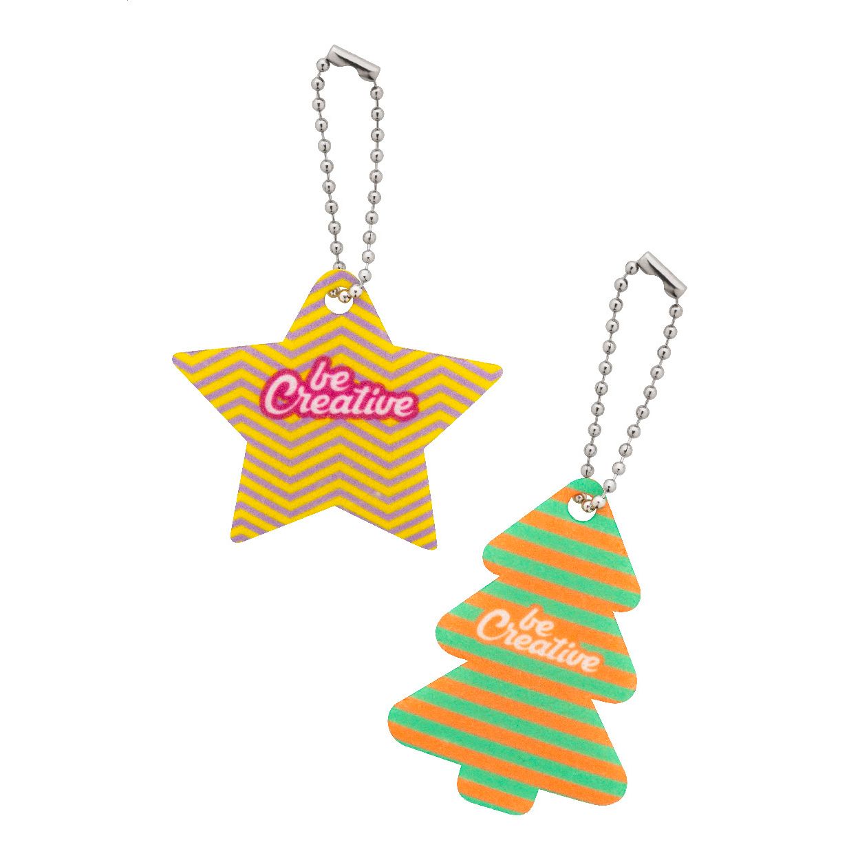 CreaFelt Key Xmas Schlüsselanhänger Weihnachten, Weihnachtsbaum - weiß-138