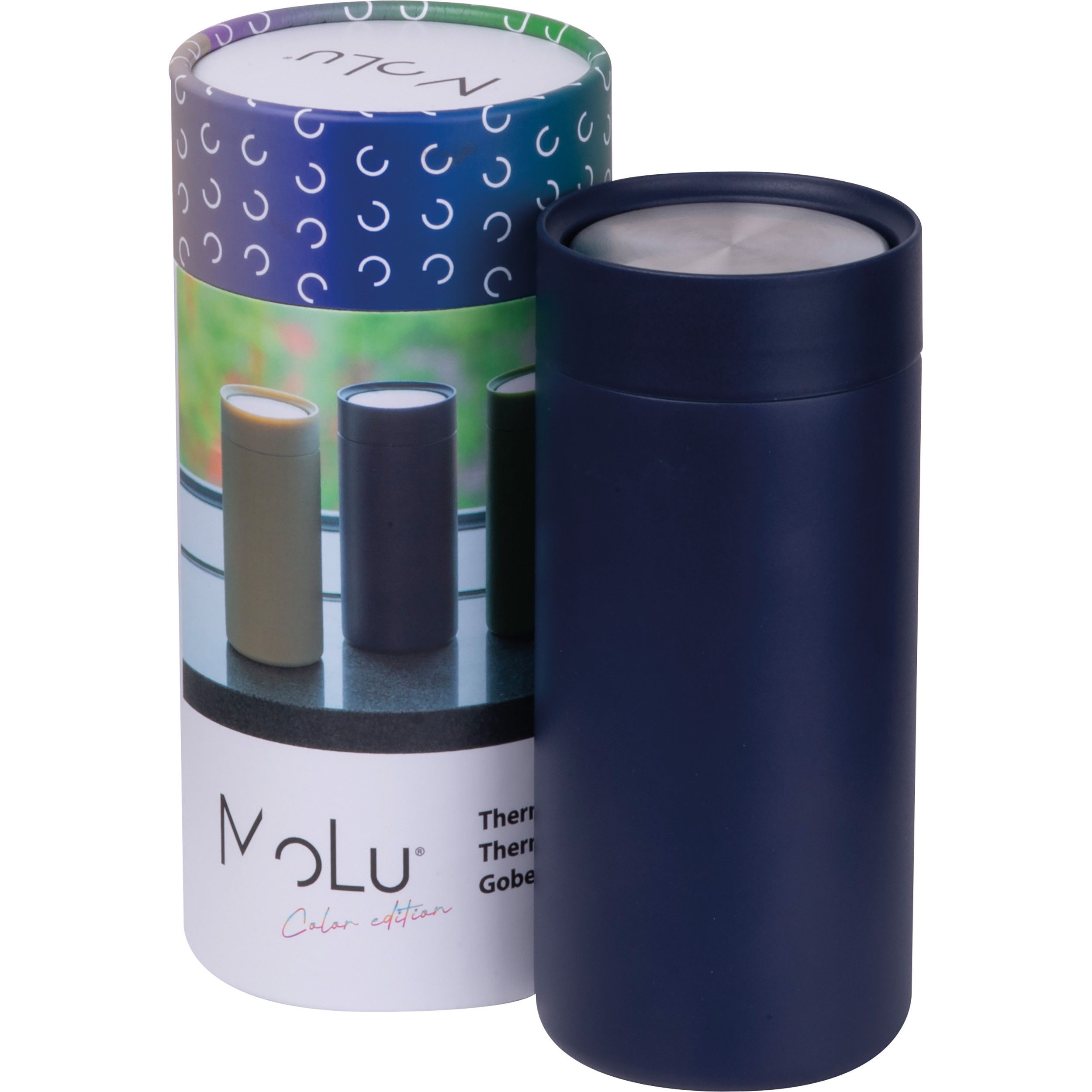 MoLu Thermobecher Le Port - dunkelblau-470