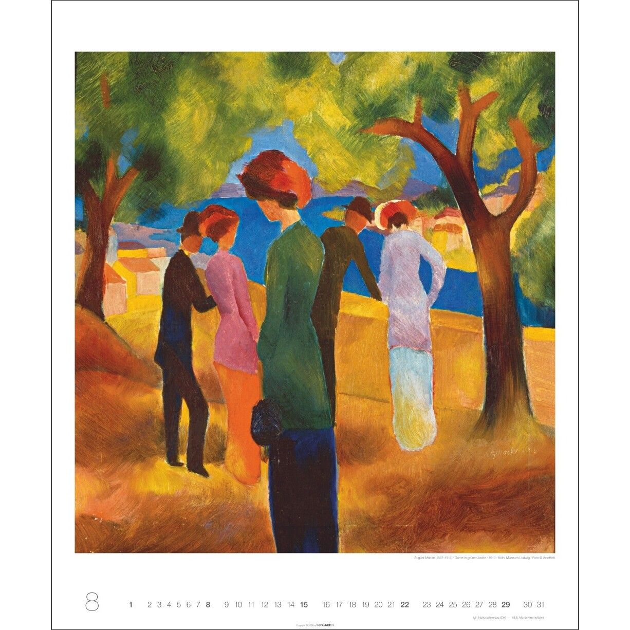 August Macke Edition - Kunst & Kultur Kalender-289