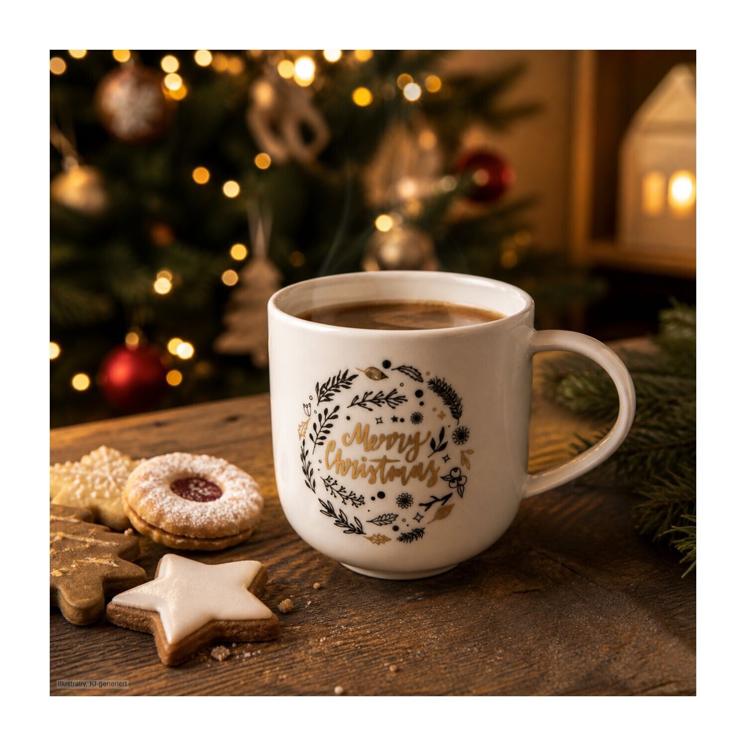 Geschenkset Süße Weihnachtstasse-686