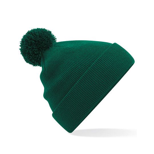 Original Pom Pom Beanie - bottle green-985