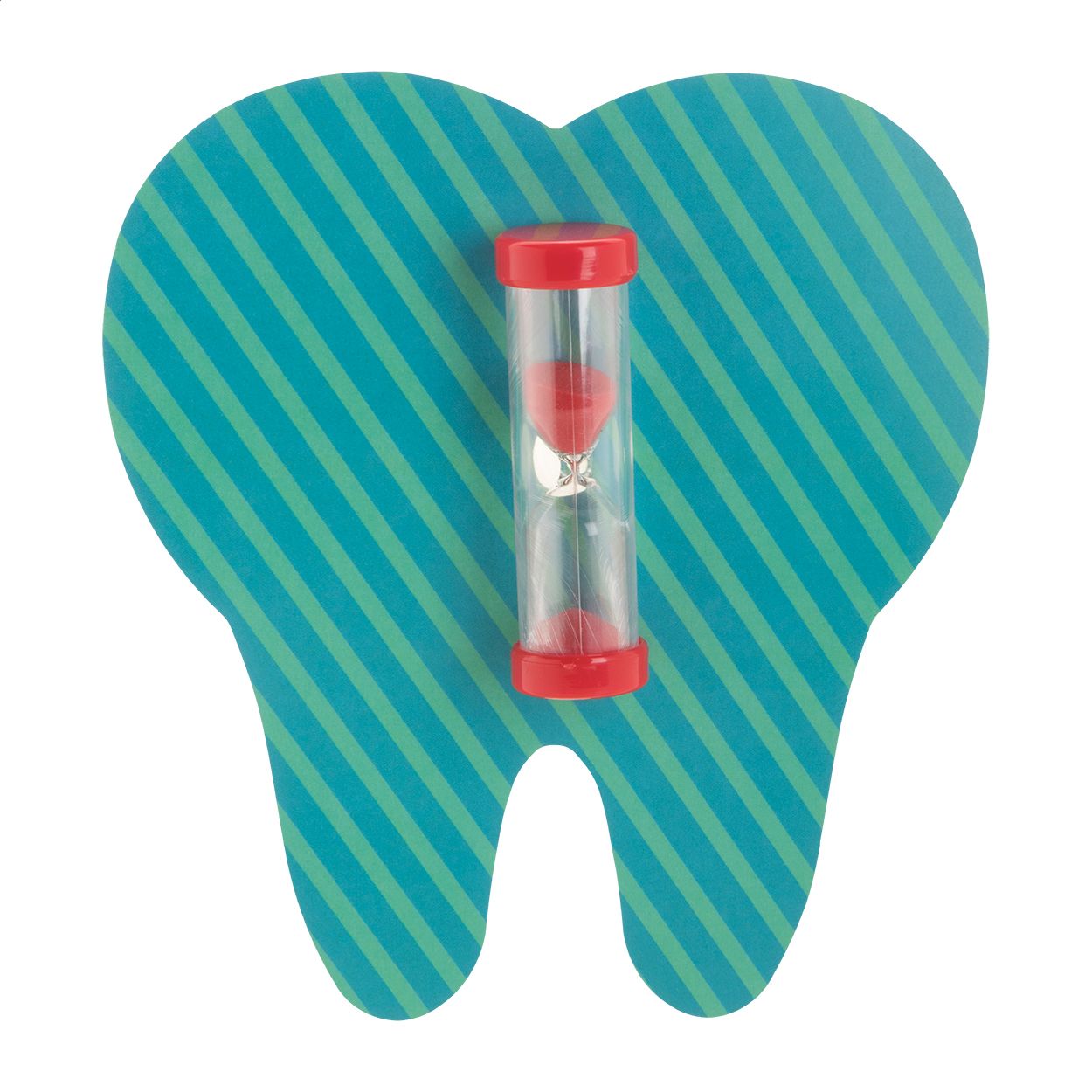 Sandy Sanduhr - rot - transparent-161