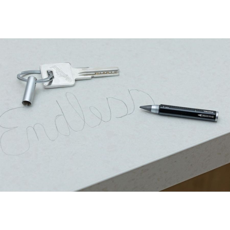 Multitasking-Bleistift ENDLESS TO GO - schwarz - silber-971