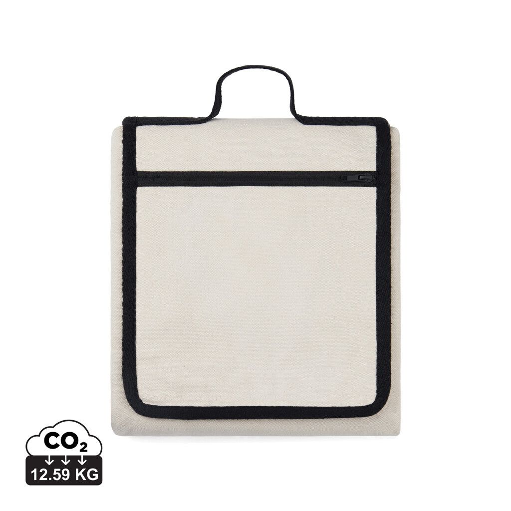 VINGA Volonne AWARE™ Picknickdecke aus recyceltem Canvas - off white-754