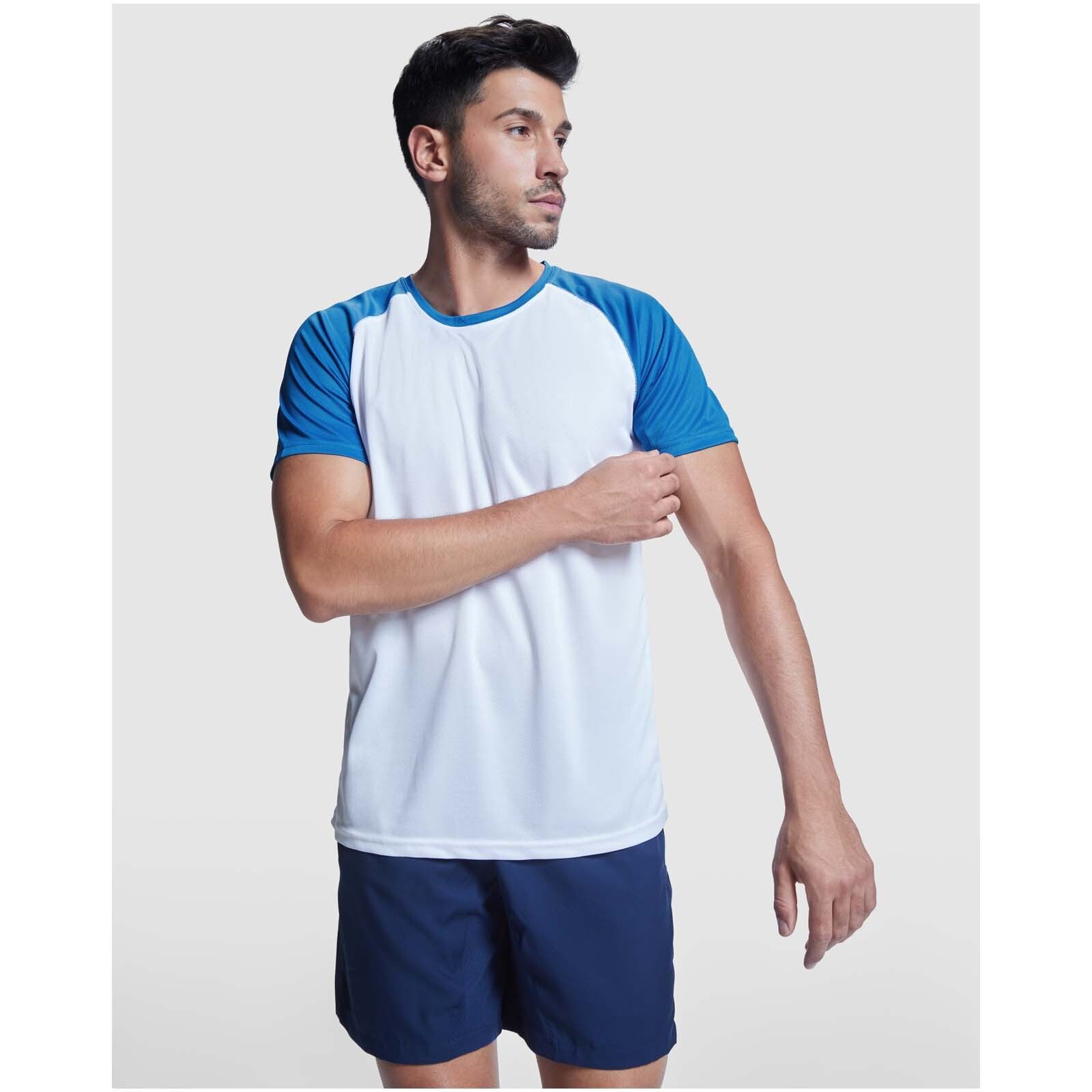 Indianapolis Sport T-Shirt für Kinder - fluorgrün -  weiss-871
