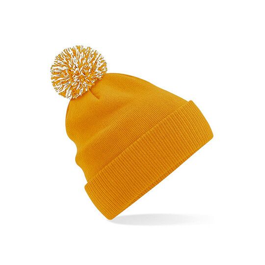 Snowstar® Beanie - mustard - off white-767