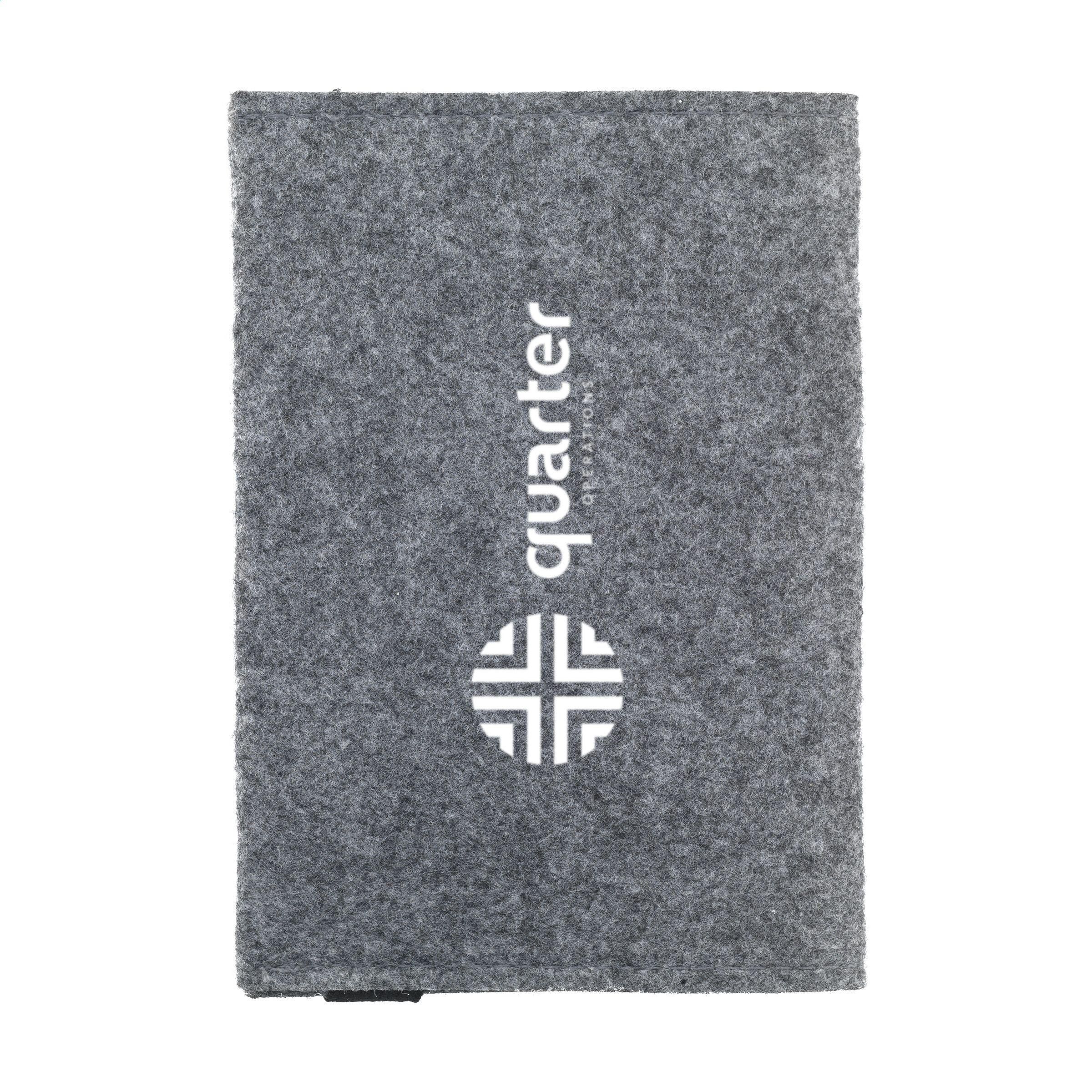 Identify GRS RPET Felt Ausweishülle - grau-923
