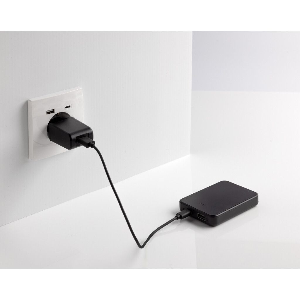Boostcore 5.000mAh Powerbank aus RCS rec. Kunststoff - schwarz-29