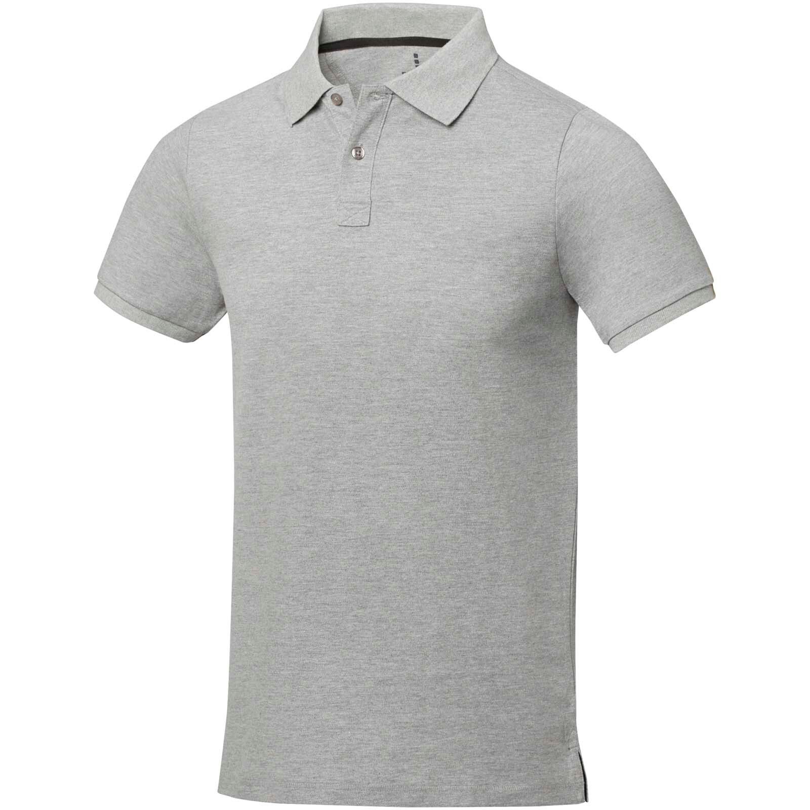 Calgary Poloshirt für Herren - grau meliert - XL-147