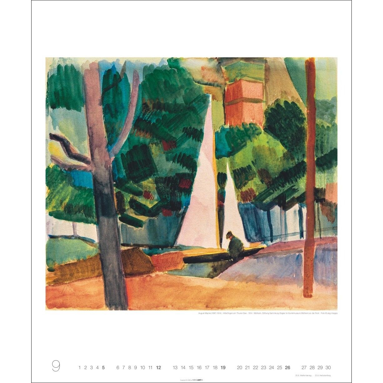 August Macke Edition - Kunst & Kultur Kalender-636