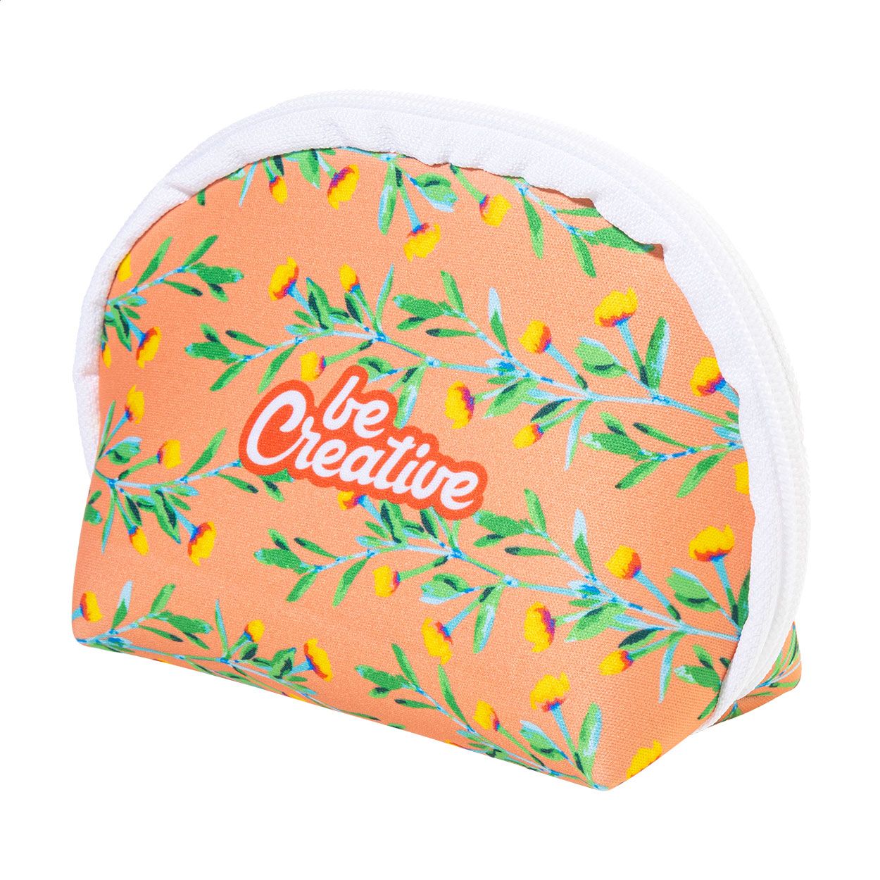 CreaBeauty Soft S Individuelle RPET-Kosmetiktasche - weiß-130