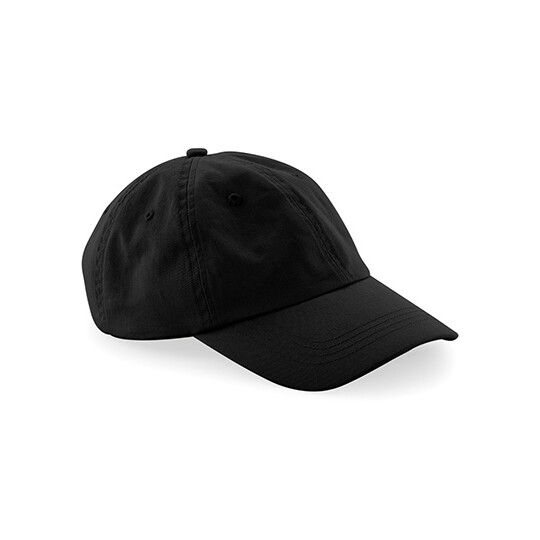 Low Profile 6 Panel Dad Cap - black-940