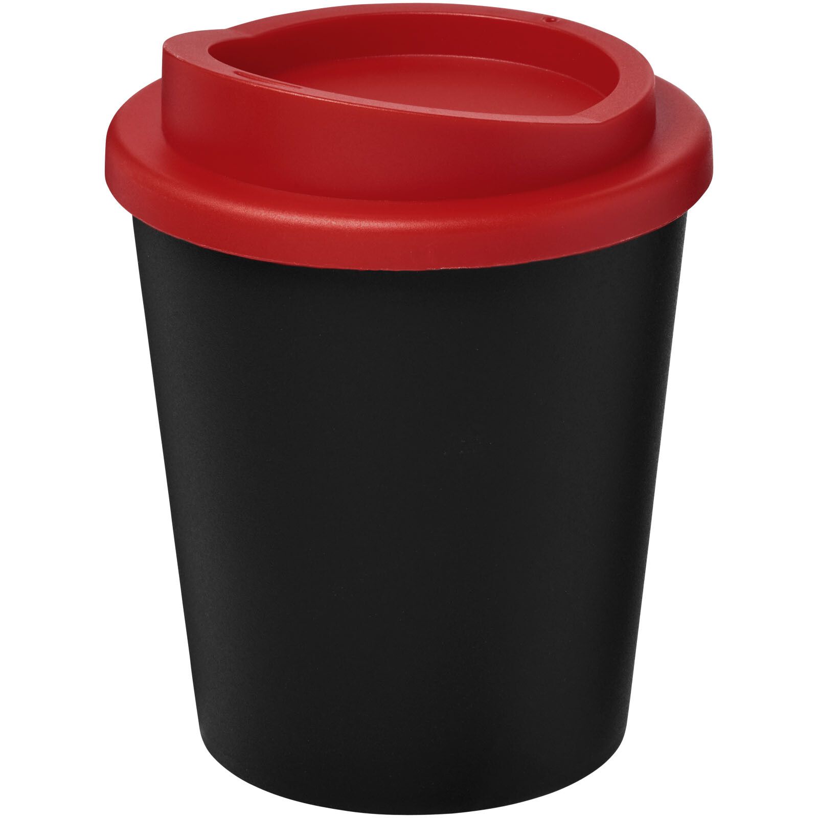 Americano Espresso 250 ml Isolierbecher - schwarz -  rot-391