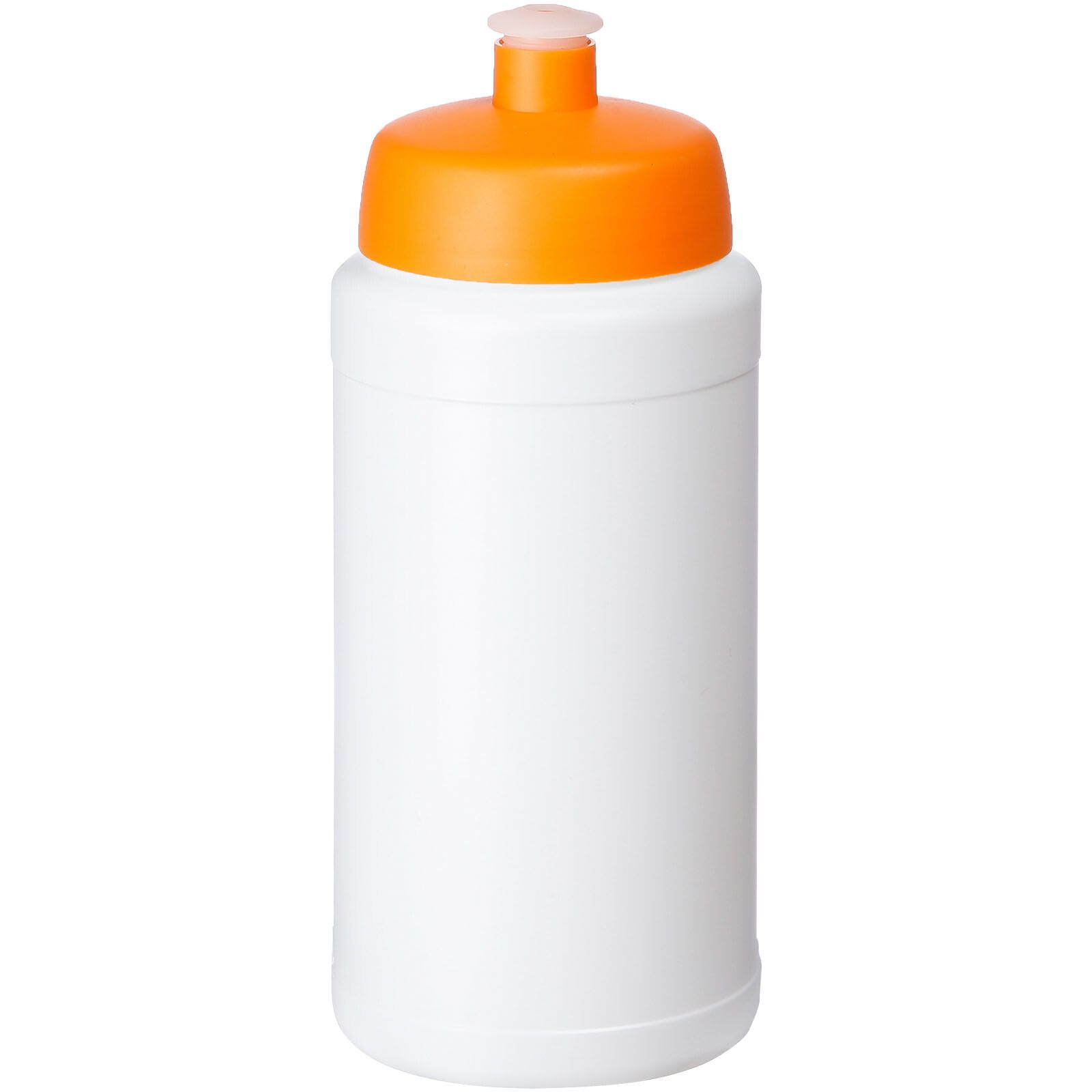 Baseline Plus 500 ml Flasche mit Sportdeckel - weiss -  orange-911