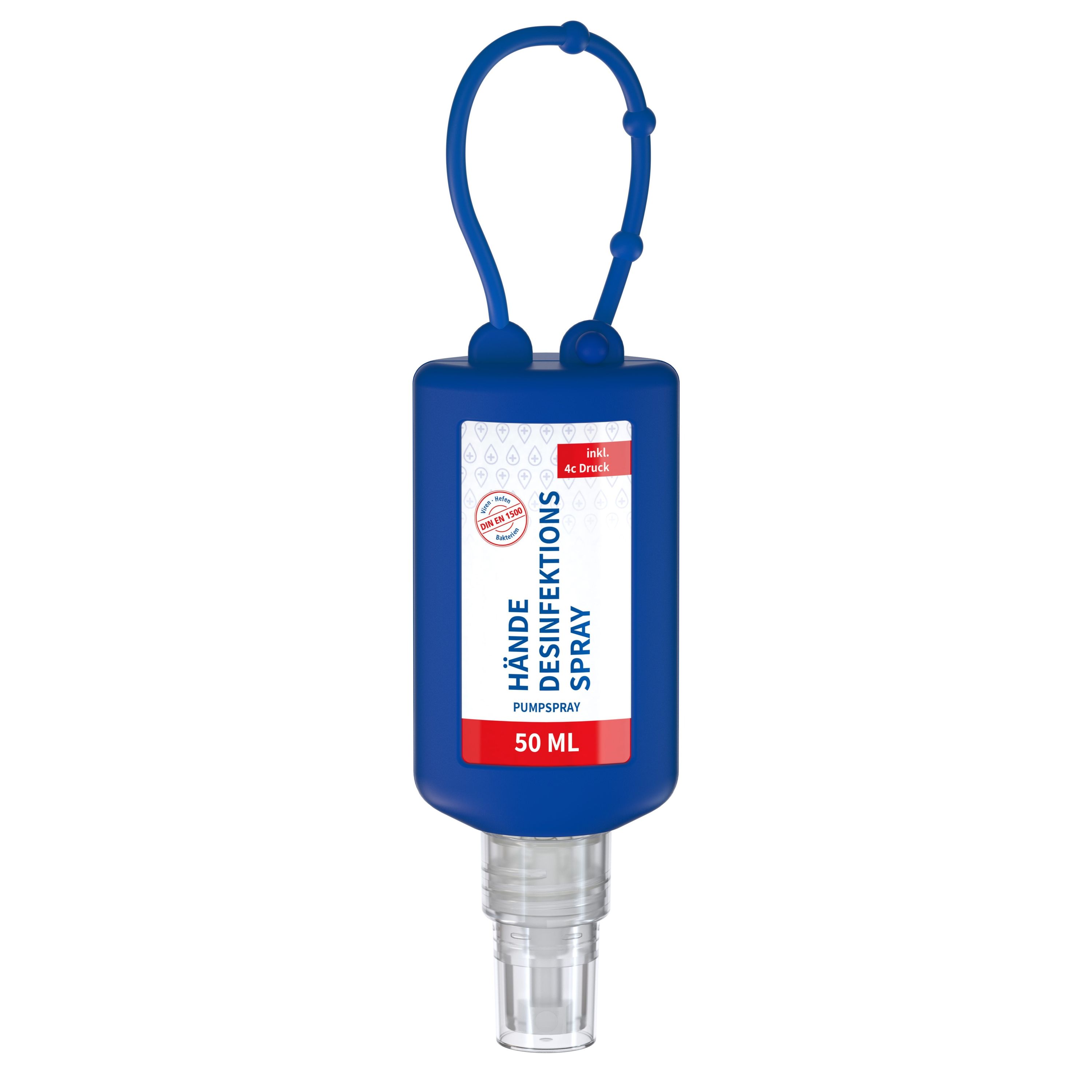 50 ml Bumper Hände-Desinfektionsspray (DIN EN 1500) Body Label-307