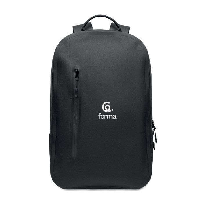 Laptop-Rucksack 300D RPET BRENNA - schwarz-873