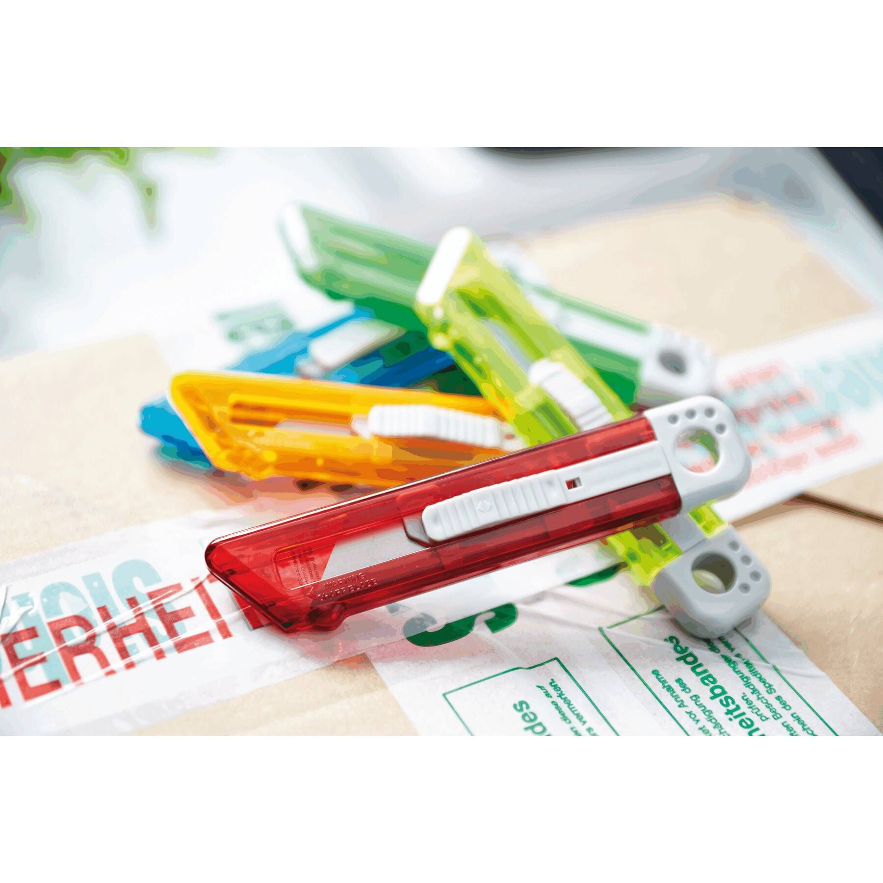 Cuttermesser SLIDE IT - rot-800