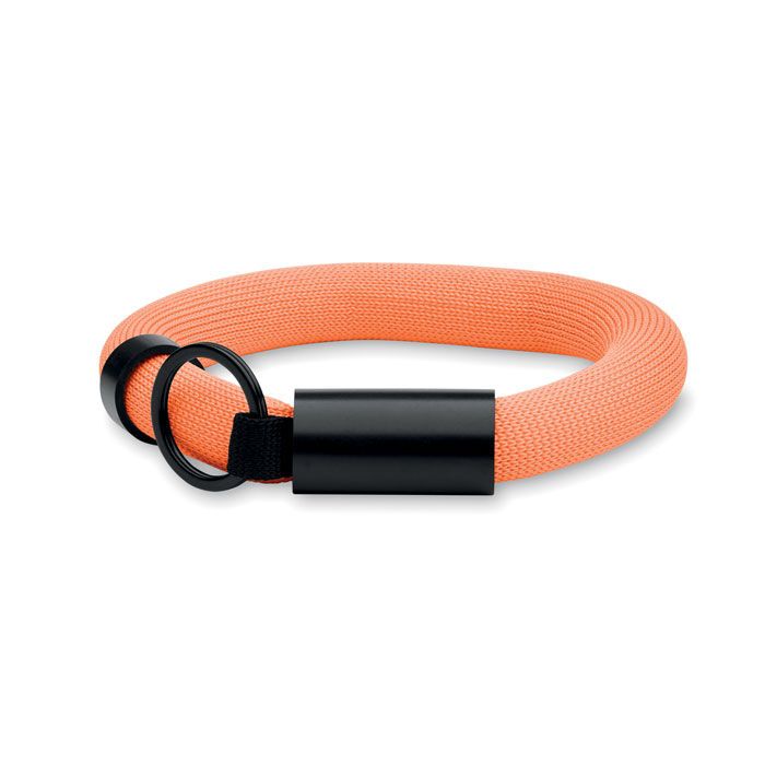 Schlüsselring mit Armband POLLY - orange-447