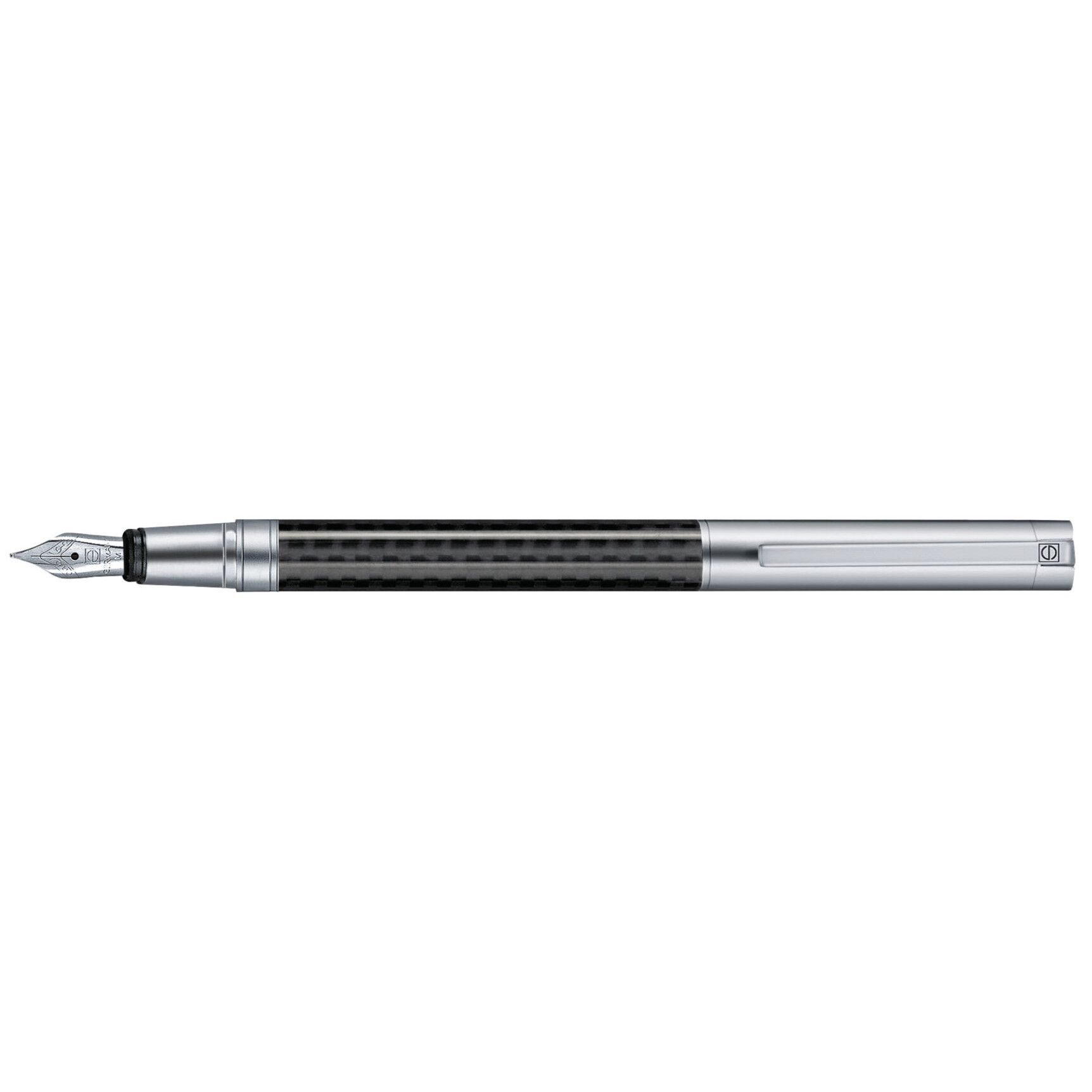 Carbon Line Füllhalter - silber-383
