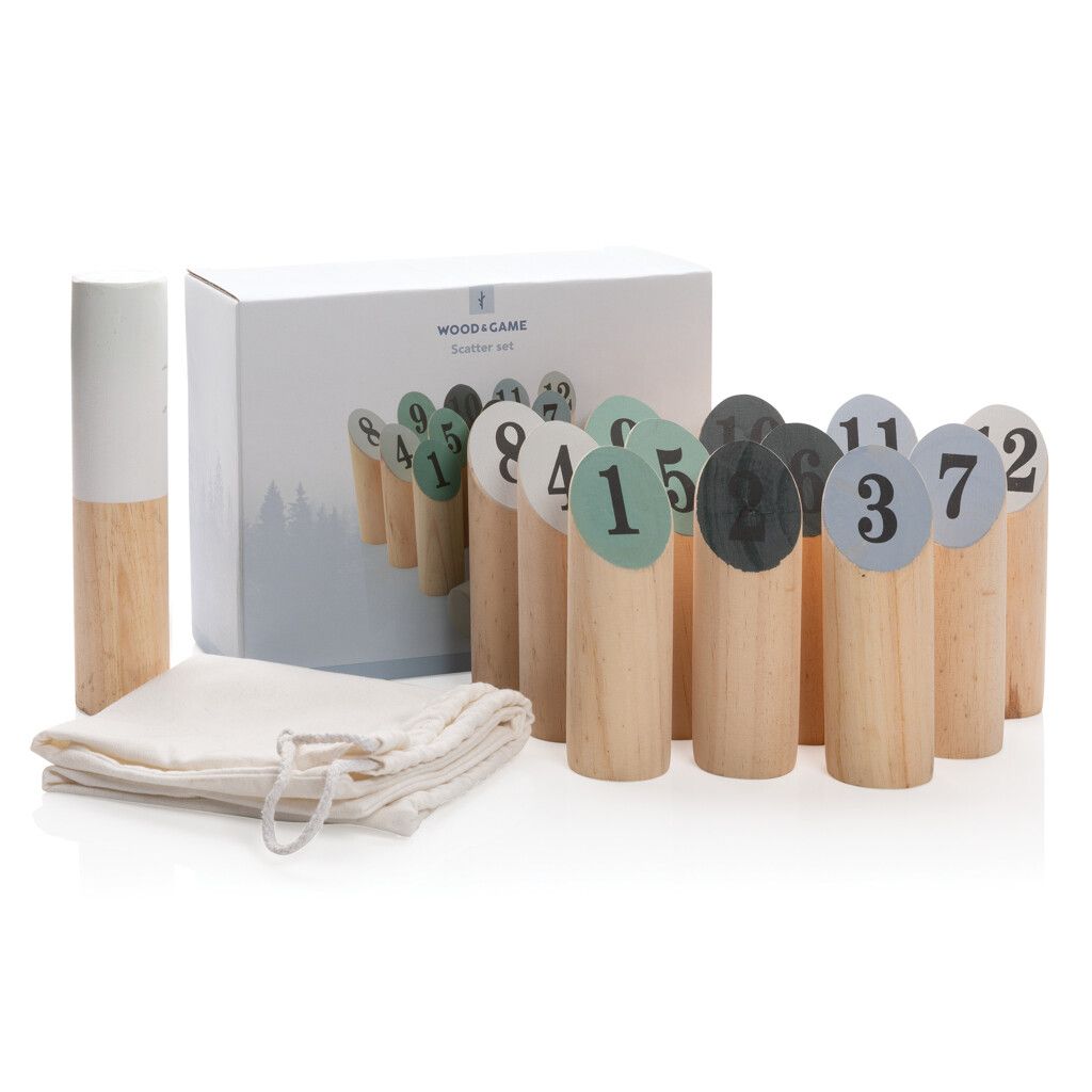 Wurfspiel aus Holz - braun-285