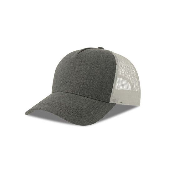 Rapper Cotton-S Cap - grey melange - white-653