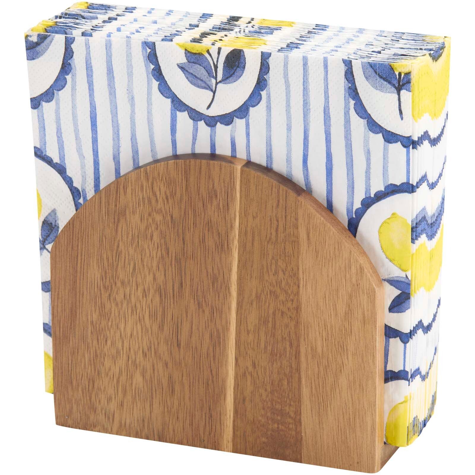 Serviettenhalter aus Akazienholz - holz-772