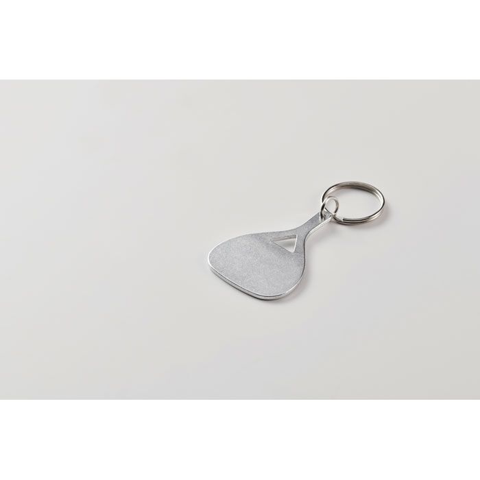 Schlüsselring aus Aluminium KEPAD - mattsilber-32